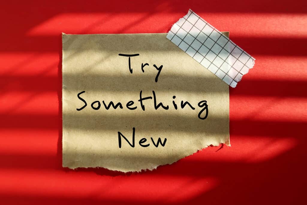 Über die Angst, sich etwas Neues zuzutrauen